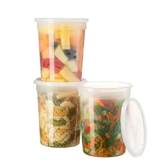 Pote PP con Tapa Hermética (Caja 250 un.)